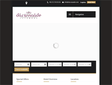 Tablet Screenshot of darussaade.com